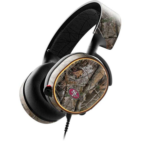 NFL San Francisco 49ers Realtree AP Camo SteelSeries Arctis 5 Skin